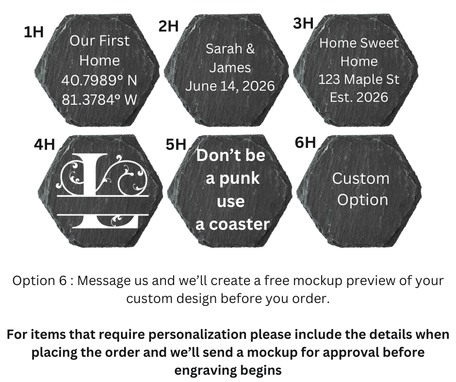 Custom Logo and Image Coasters!